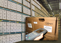 Secure off-site paper document storage and management services Dallas and Fort Worth TX